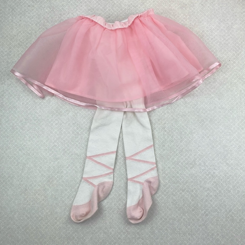 Gymboree Balletcore Tights and Tutu Skirt - Size 18-24 months